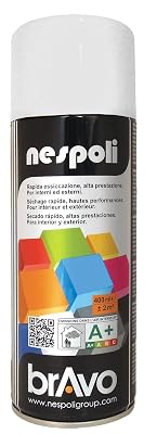 Nespoli Aérosol peinture professionnelle satiné blanc neige 400 ml
