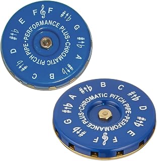 Pitch Pipes for Singers, Vocalist, (Pack of 2) 13 Note-Chromatic-Key of F- Performance Plus Vocal Pitch Pipe 2 Pack (CP-F2)