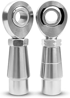 1/2" Heim Joints Rod End Kit Chromoly Hard Chrome Plating, Left and Right Hand Thread Heim Joint, 5" Joints Panhard Rod End Kit, 1 Set
