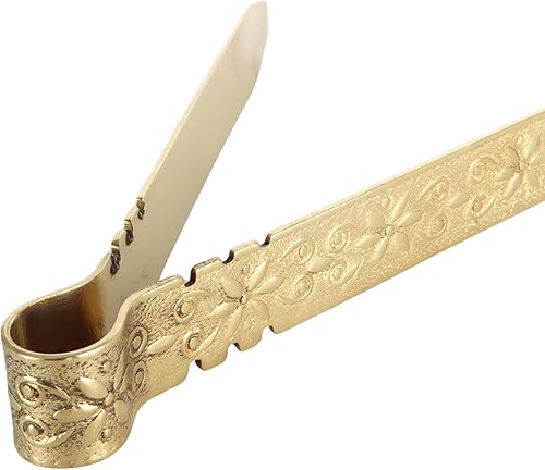 Miniatura 3 de Pinzas de incienso de latón en relieve, pinzas para mover carbón, suministros para iglesia católica, 5 pulgadas