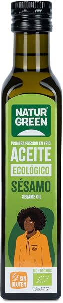NaturGreen Aceite de Sésamo Bio de Primera Presión (502278), 250 Mililitros - 1
