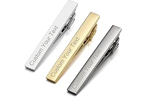 Customized Engraved Tie Clip for Men