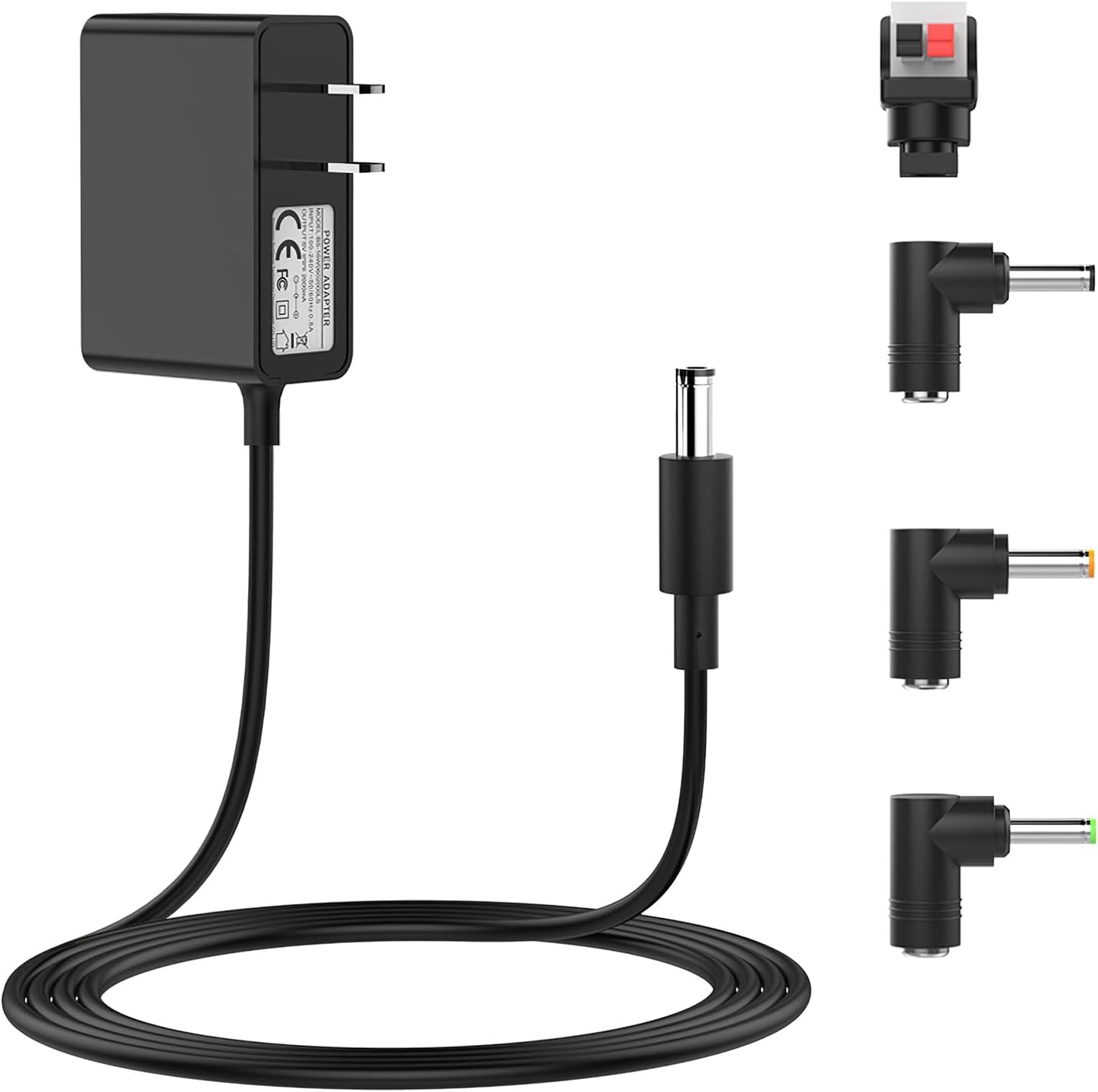 12V 500mA Power Supply Adapter for Yamaha Keyboard YPT, PSR, YPG, DGX, DD, EZ and P Digital Piano and Portable Keyboard Series, Replacement PA-130 PA-130B Keyboard Power Cord