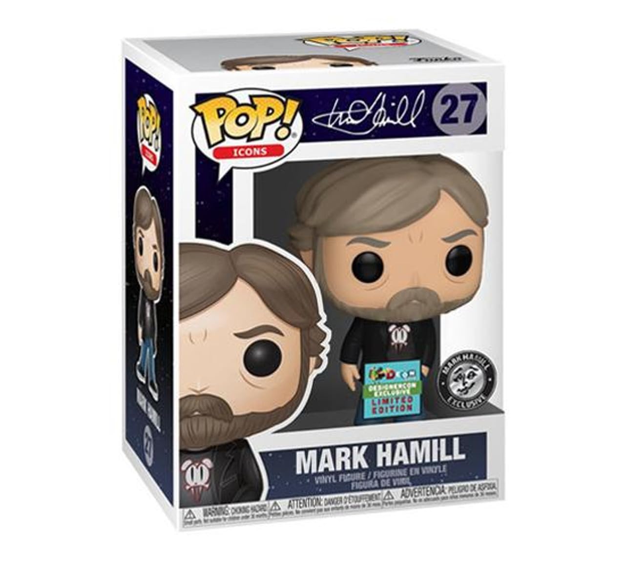 Funko Pop Mark Hamill 27 : protégez votre boîte des rayures avec le protector inclus