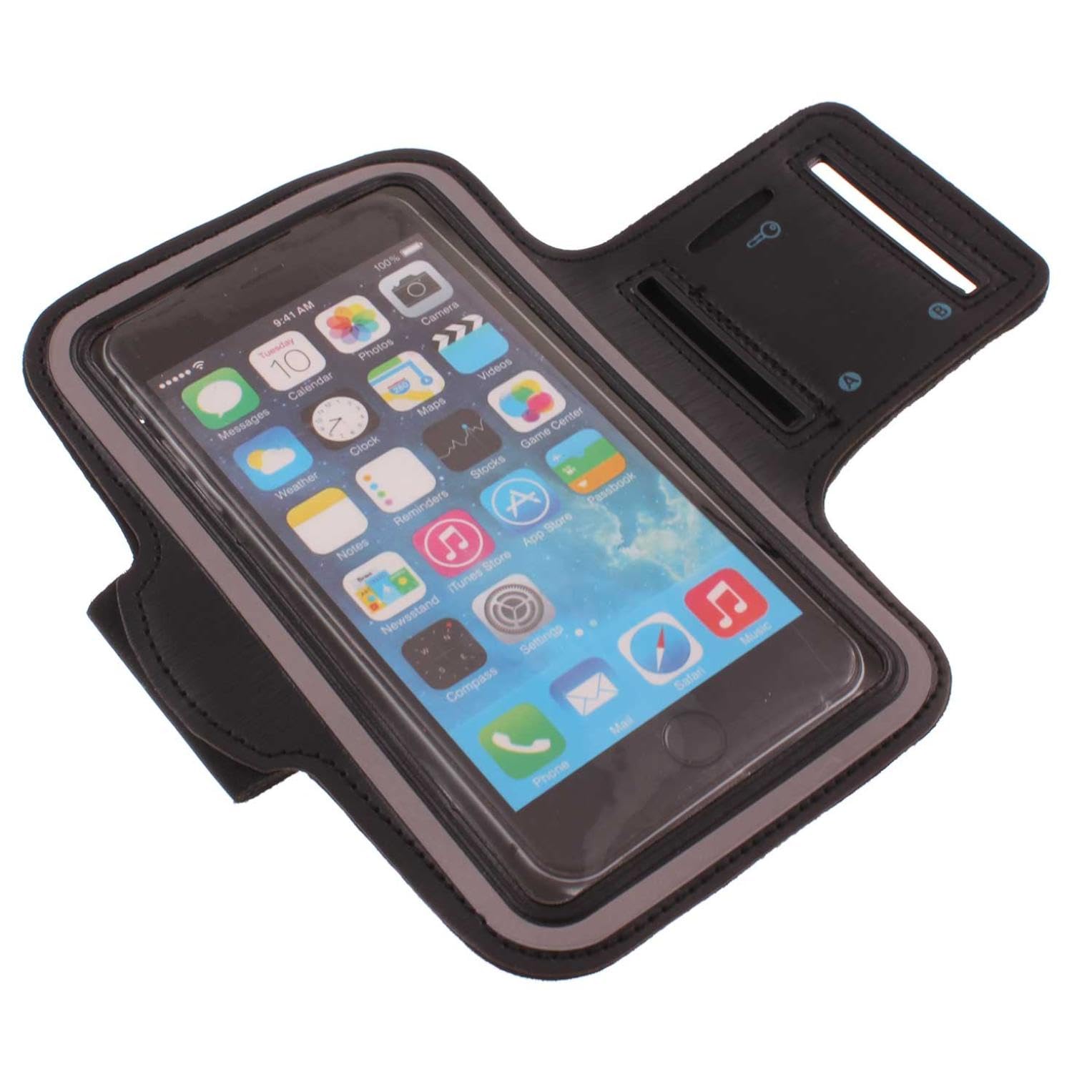 Running Armband Sports Gym Workout Compatible with Samsung Galaxy A35/A34/A33/A32 5G, Case Cover Band Arm Strap Reflective