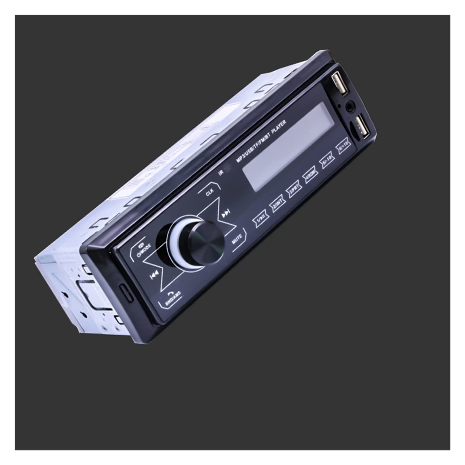 Car Radio 1 Din Stereo Receiver Mp3 Player 4.0 Bluetooth Dual USB FM AUX RCA Zdalny USB M10 Memory Card U Disk Przenośny