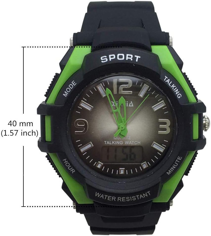 Watch face with 40mm diameter measurement