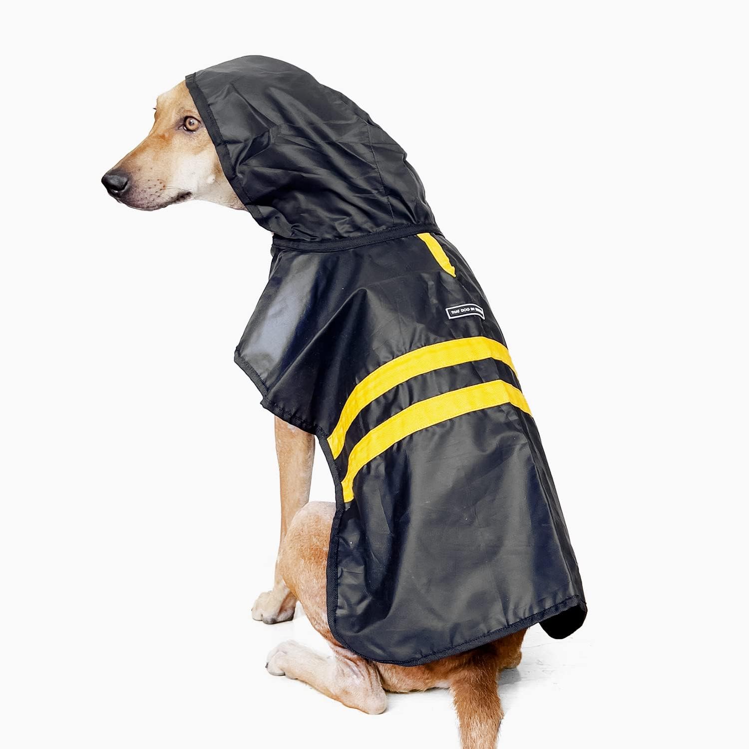 That Dog In Tuxedo Pawddington Dog Raincoat with Hoodie - Black (Size - 28) (B0B1N5Z2R7) Amazon Price History, Amazon Price Tracker