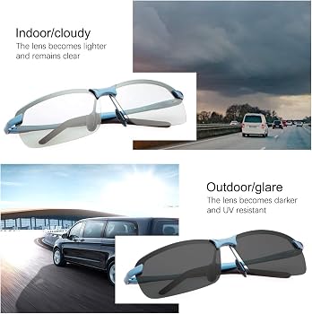 PUKCLAR Polarised Sports Sunglasses For Men Women Driving Sunglasses Cycling Running Fishing Goggles Unbreakable Frame On-1033775