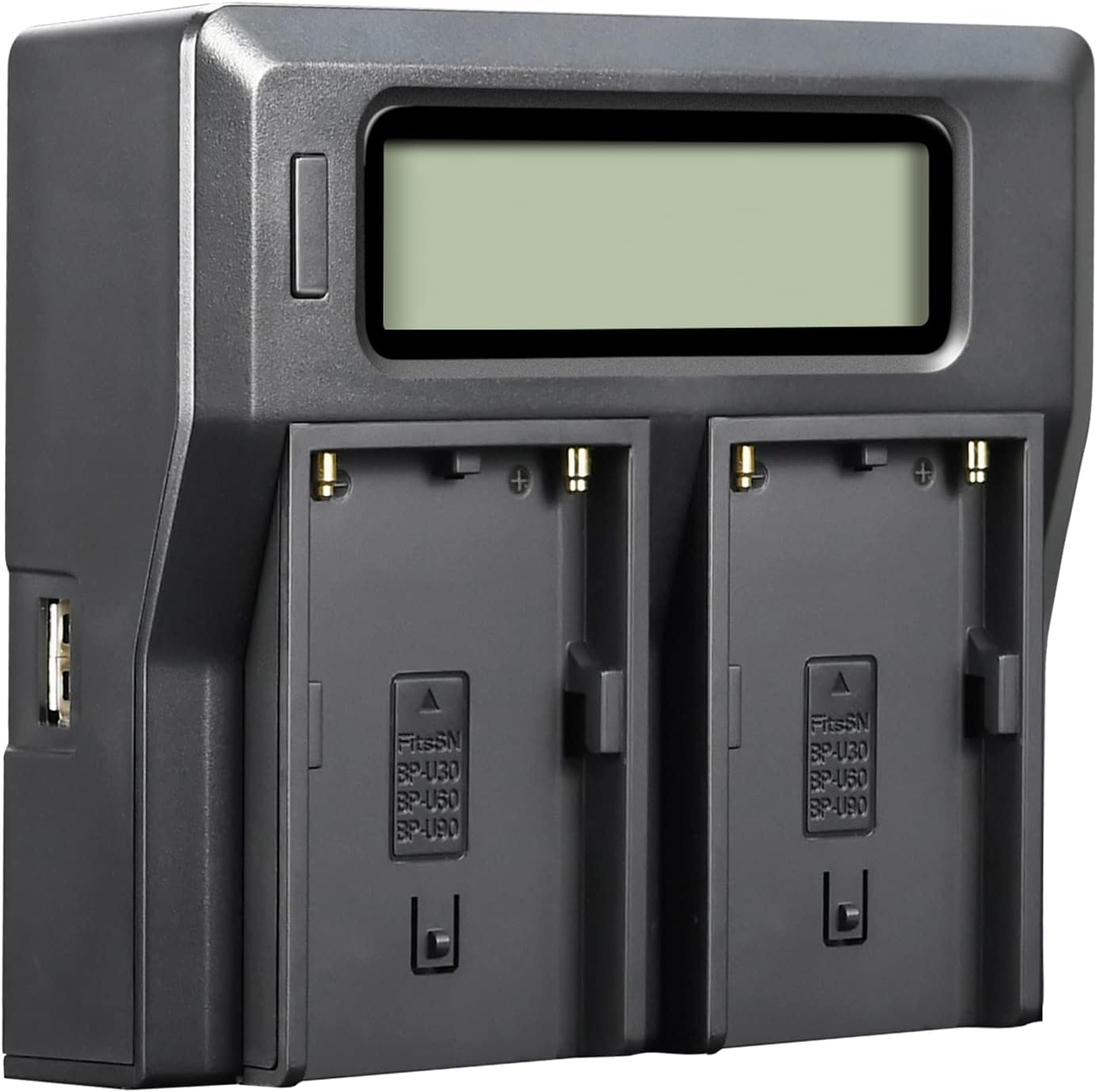 DSTE DC151 Battery Charger Compatible with Sony BP-U60 BP-U30 BP-U90 PMW-EX1 PMW-EX3