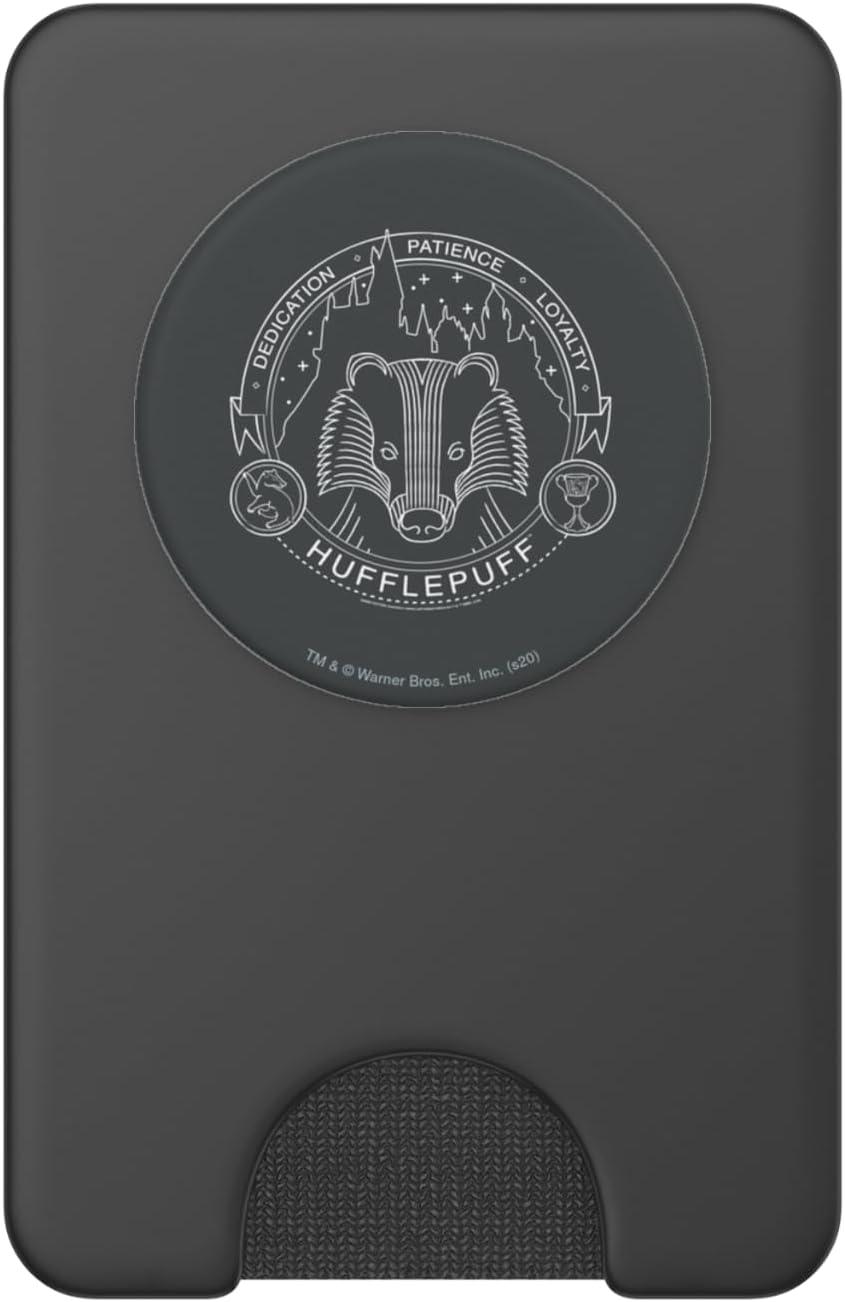 Harry Potter Hufflepuff Badge PopSockets PopWallet for MagSafe