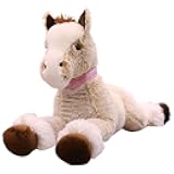 sofipal Large Horse Stuffed Animal Plush Toy,Giant Pony Unicorn Plush Doll Gifts for Kids,Valentines,Christmas 47.2