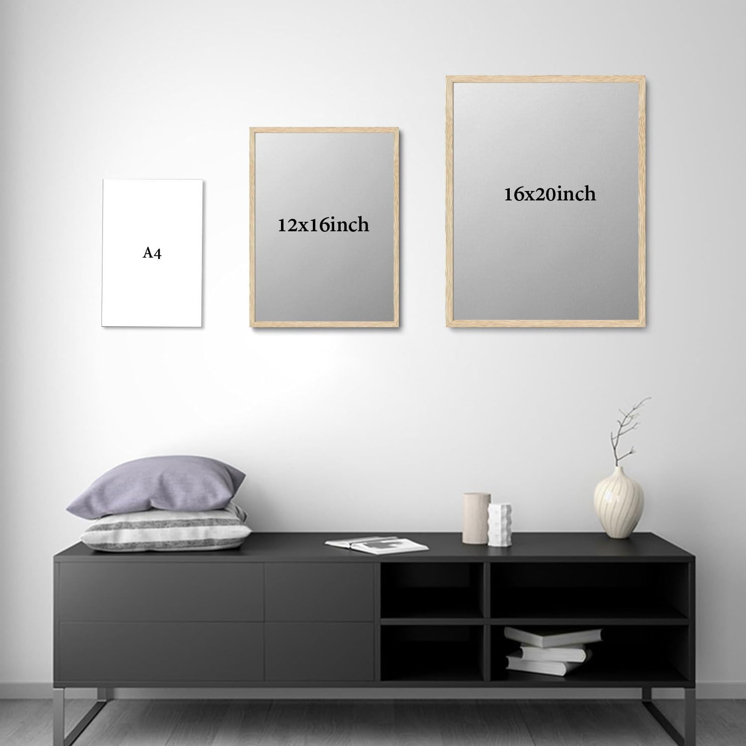 Beach Wall Art Coastal Canvas Art Black and White Wall Decor Pictures Vintage Prints Women Paintings Photography Artwork for Dining Room Bedroom Living Room 12x16in Framed