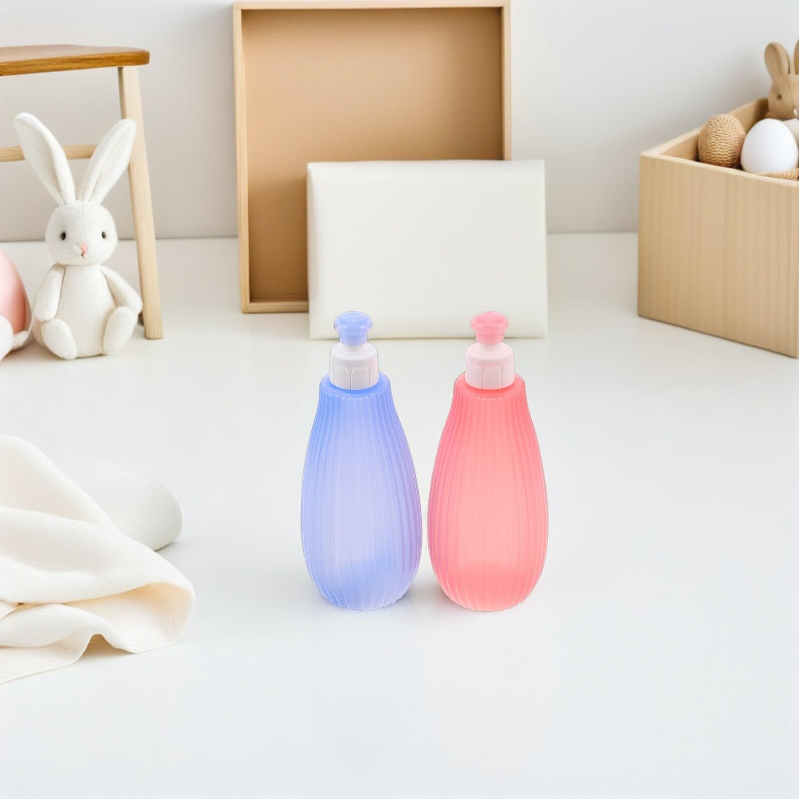 MERRYHAPY Lot De 2 Nettoyants Essentiels Pour Bébé Bidet De Voyage Portable Pour Le Bain Des Bébés Et Des Enfants Avec Atomiseur Et Nettoyant Réutilisable