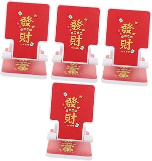 UKCOCO Suporte Para Celular Dobrável 4 Peças Suporte Para Telefone De Mesa Suporte Para Celular Para Veículo Suporte Para Tablet De Metal Suporte Para Tablet Dobrável Suporte Para