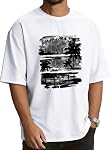 ADOREJOY Oversized Tshirts for Men Casual Crewneck Short Sleeve Tops Outdoor Workout Loose Fit Tees 2026