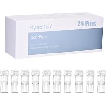 Dr.pen Hydra.Pen H3/H5 Cartridges 24 Pins, Hydra.Pen Replacement Cartridges for Microneedling Pen H3/H5 Model, Authentic Disposable Microneedling Cartridges 24 Pins, 10Pcs