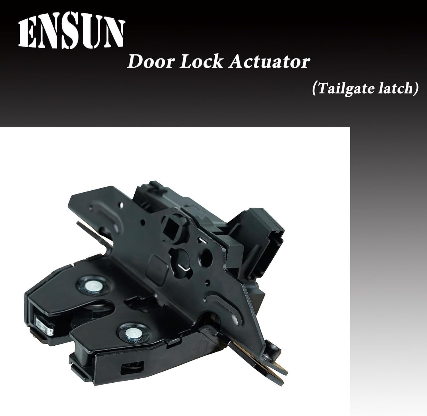 Ensun Rear Tailgate Trunk Lock Actuator Compatible with - 2015-2020 Suburban/Tahoe/Yukon/Yukon XL/Escalade, 2013-2022 Encore/Trax, 2012-2020 Sonic