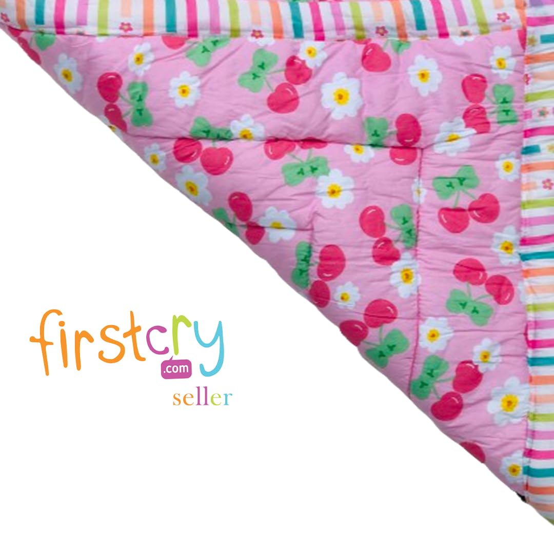 RURIBOSY |Bedding Mattress for Cotton, Baby Sleeping Bed Set Godari Baby Cradle |Sleeping Mat |Multi Purpose Cushioned Bed |Baby Bed for 0 to 2 Years. 3