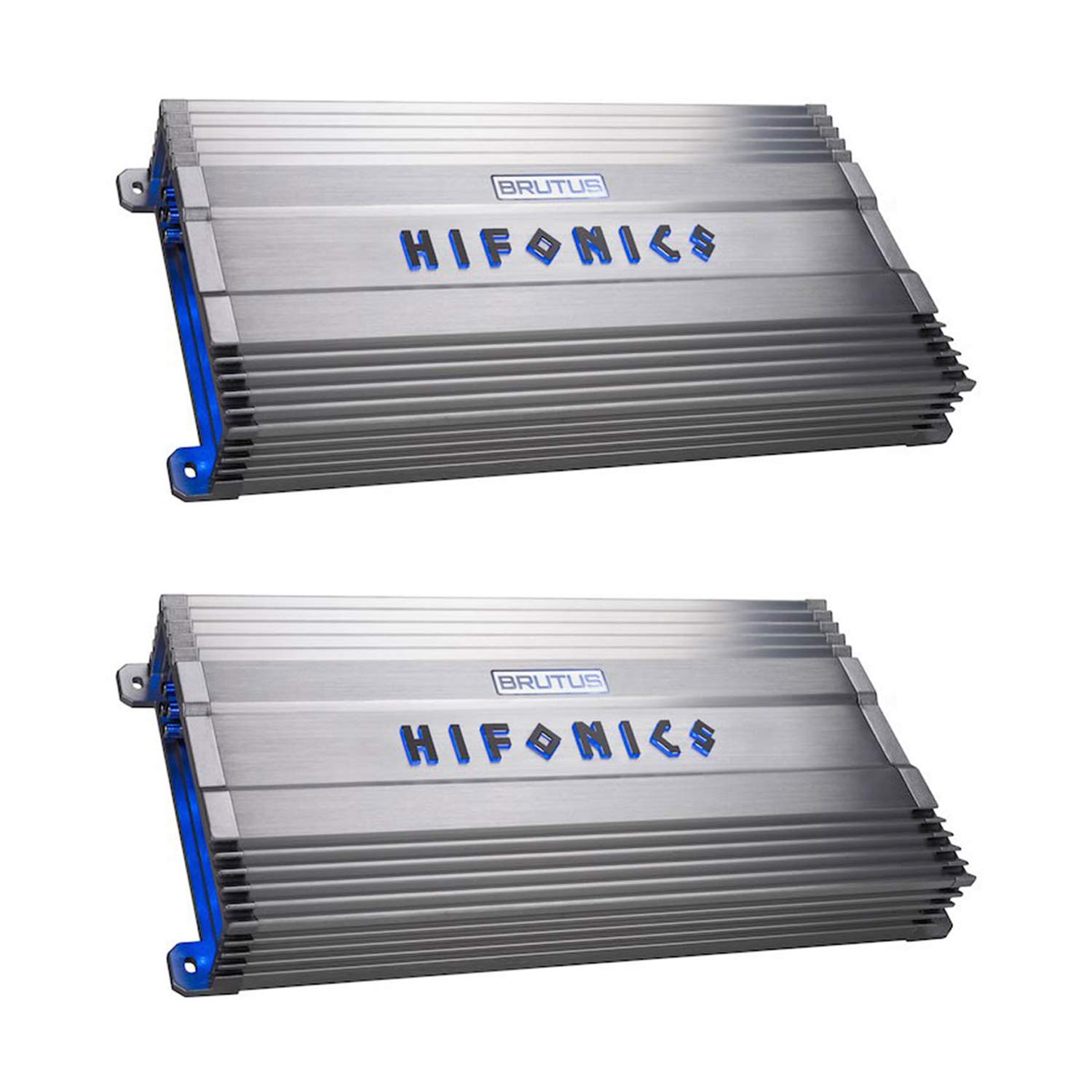 HifonicsBG-1000.4 Brutus Gamma 4 Channel 1000W Car Audio Subwoofer Amplifier (2 Pack)