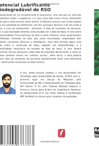 Potencial Lubrificante Biodegradável de RSO: Valorização da Propriedade Tribológica, Reológica e Tér
