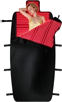FYW Full Body Red Light Therapy Mat, 2850 LEDs for Body Pain Relief