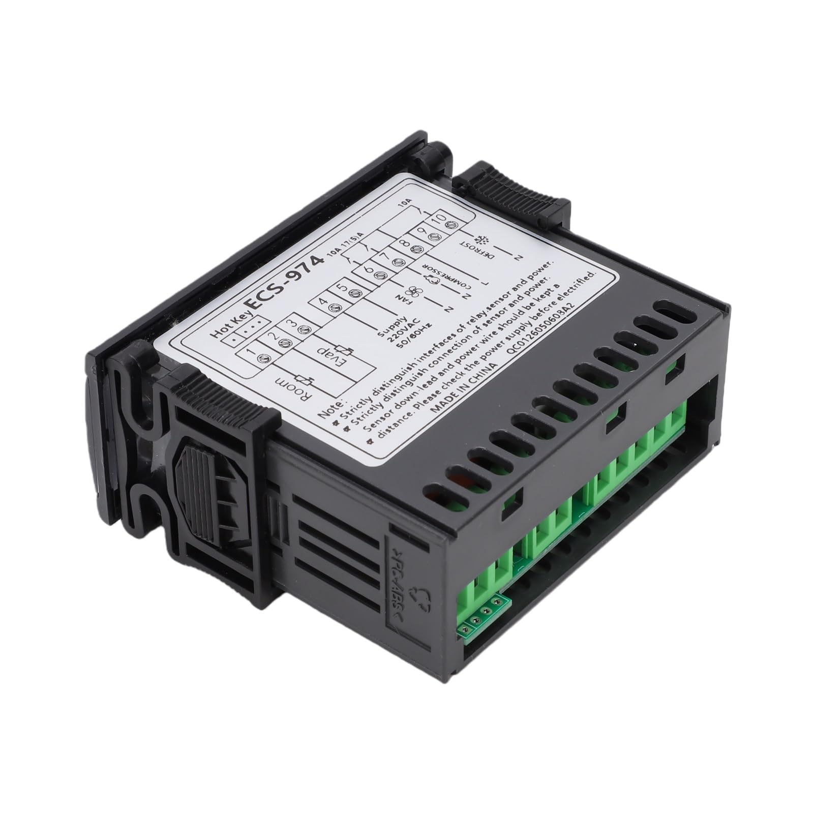 Termoregolatore Digitale da -50°C a 99°C Custodia in ABS IP65