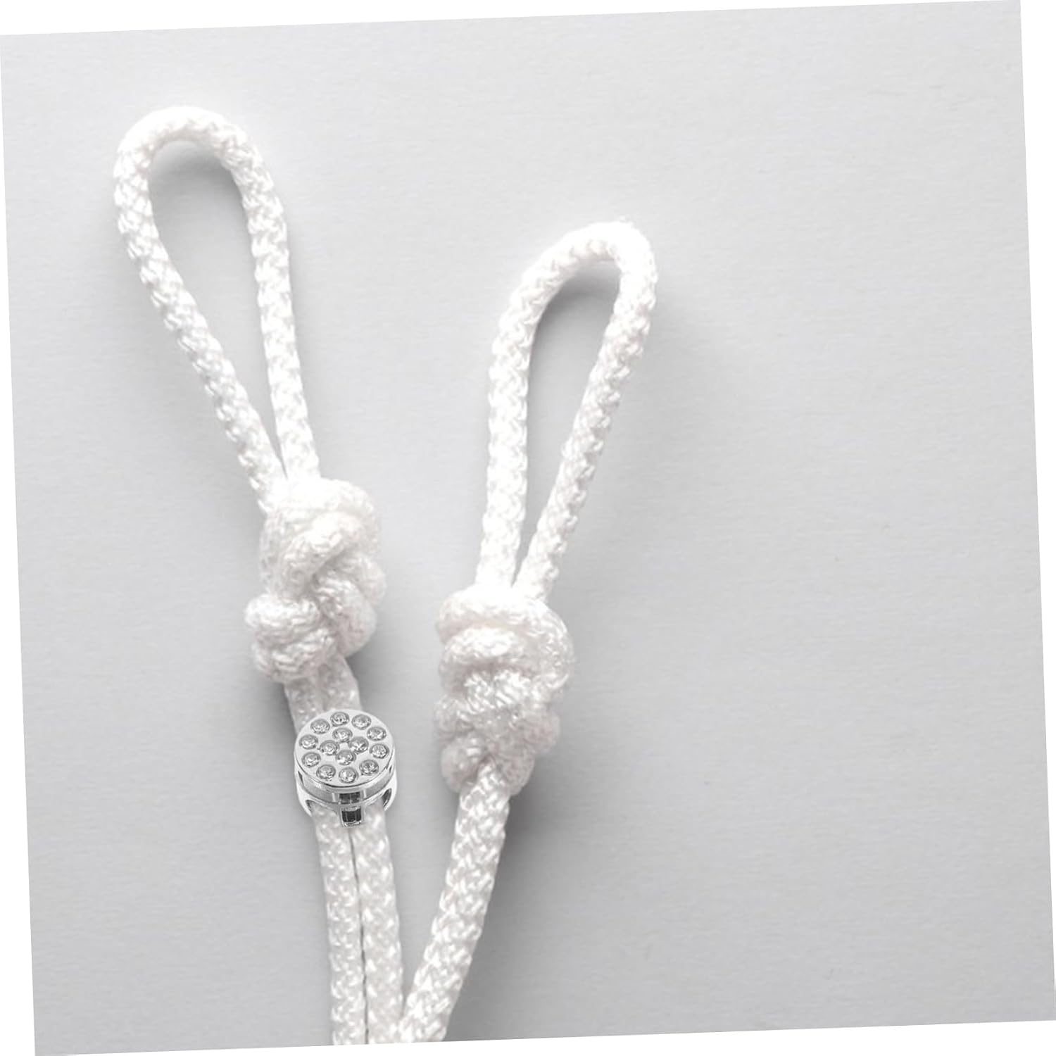 10pcs Metal Spring Buckle Cord Locks Drawstring Stoppers Double Hole Cord Locks for DIY Projects