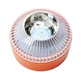 LED Strobe Warning Lights - Magnetic Base Truck and RV Lamp | High Visibility Safety Lighting with Flashing Patterns for Roadside Motorcycle Car Cycling Use