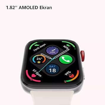 HUAWEI WATCH FIT 3 Akıllı Saat, iOS ve Android ile uyumlu, 1.82 inç AMOLED Ekran, Ultra İnce Tasarım, Kapsamlı Sağlık Takibi, Kapsamlı Sağlık Yönetimi, 10 Güne Kadar Pil Ömrü, Siyah