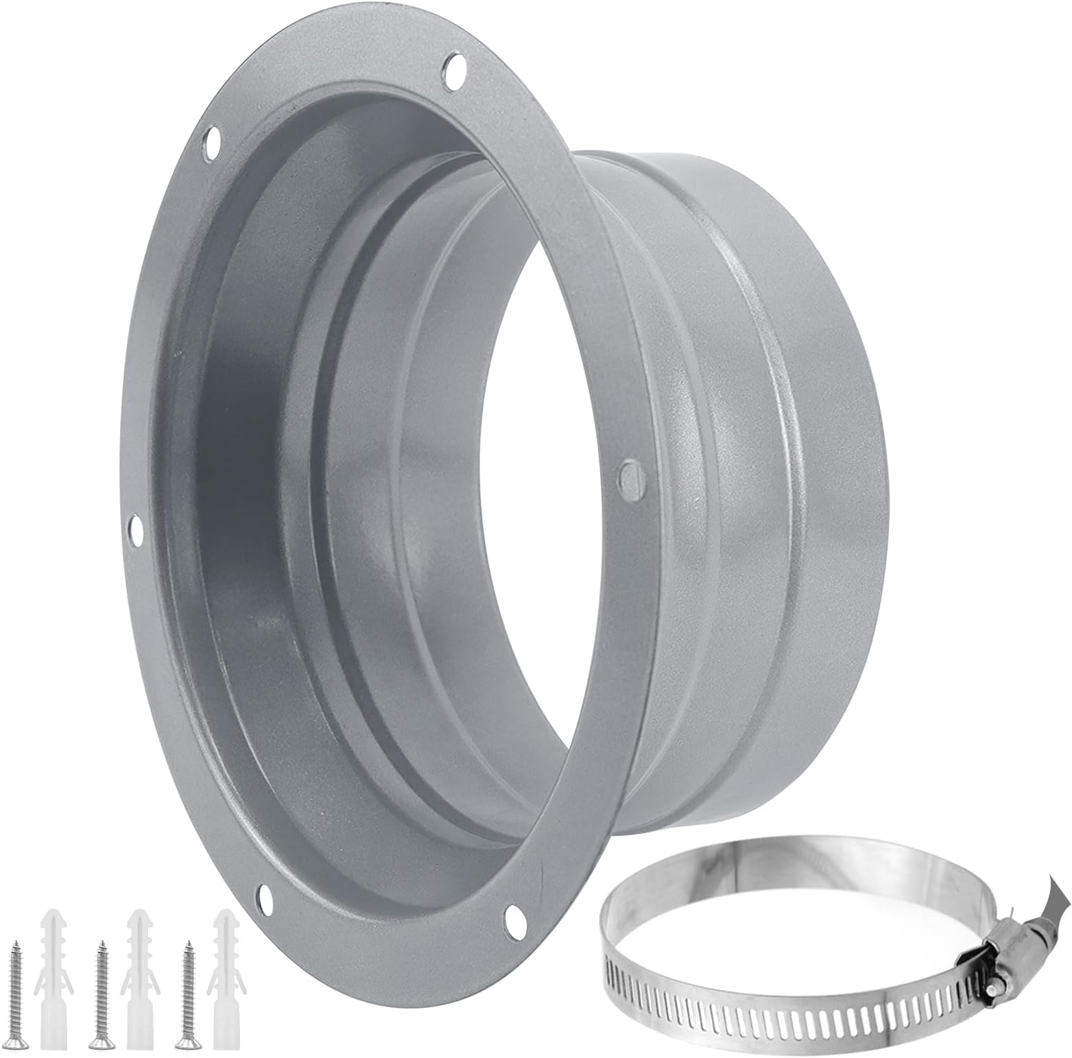 2 STK Reduzierverbinder Ø120 150 160mm Reduzierstück mit 2 Edelstahl