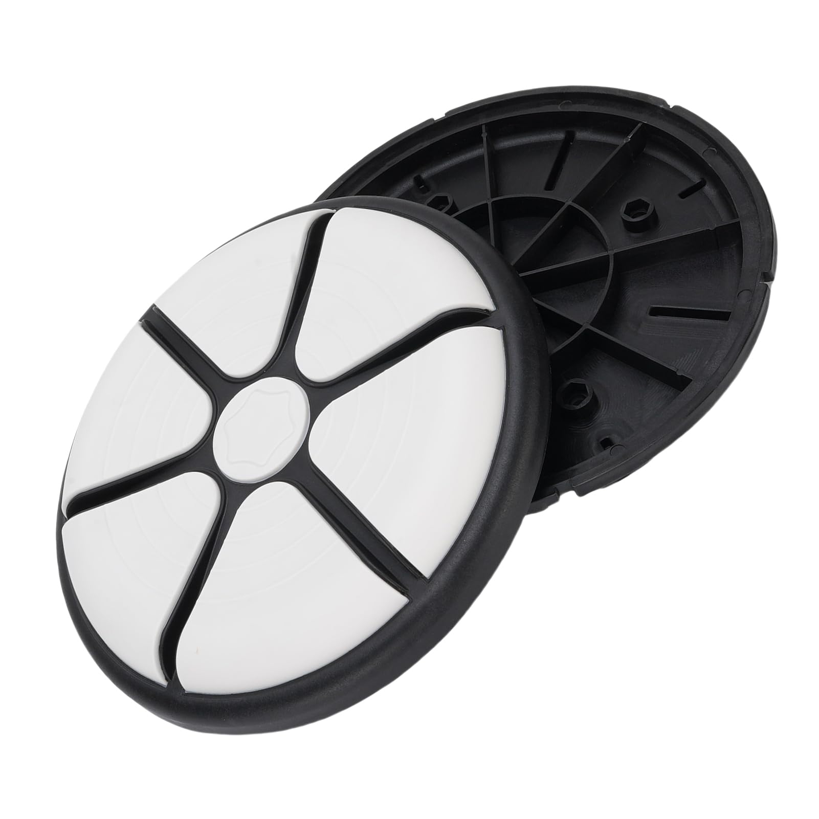 Cuscino per Sedile Superiore a Secchiello, Cuscino per Sgabello con Coperchio Girevole a 360 Gradi, Portatile Staccabile con Antiscivolo per Secchi di Lavaggio Auto Inferiori a 310 Mm