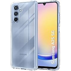 TheGiftKart Ultra-Hybrid Crystal Clear Back Case Cover for Samsung Galaxy A25 5G | Shockproof Design | Hard Back Cover Case for Samsung Galaxy A25 5G (PC & TPU, Transparent)