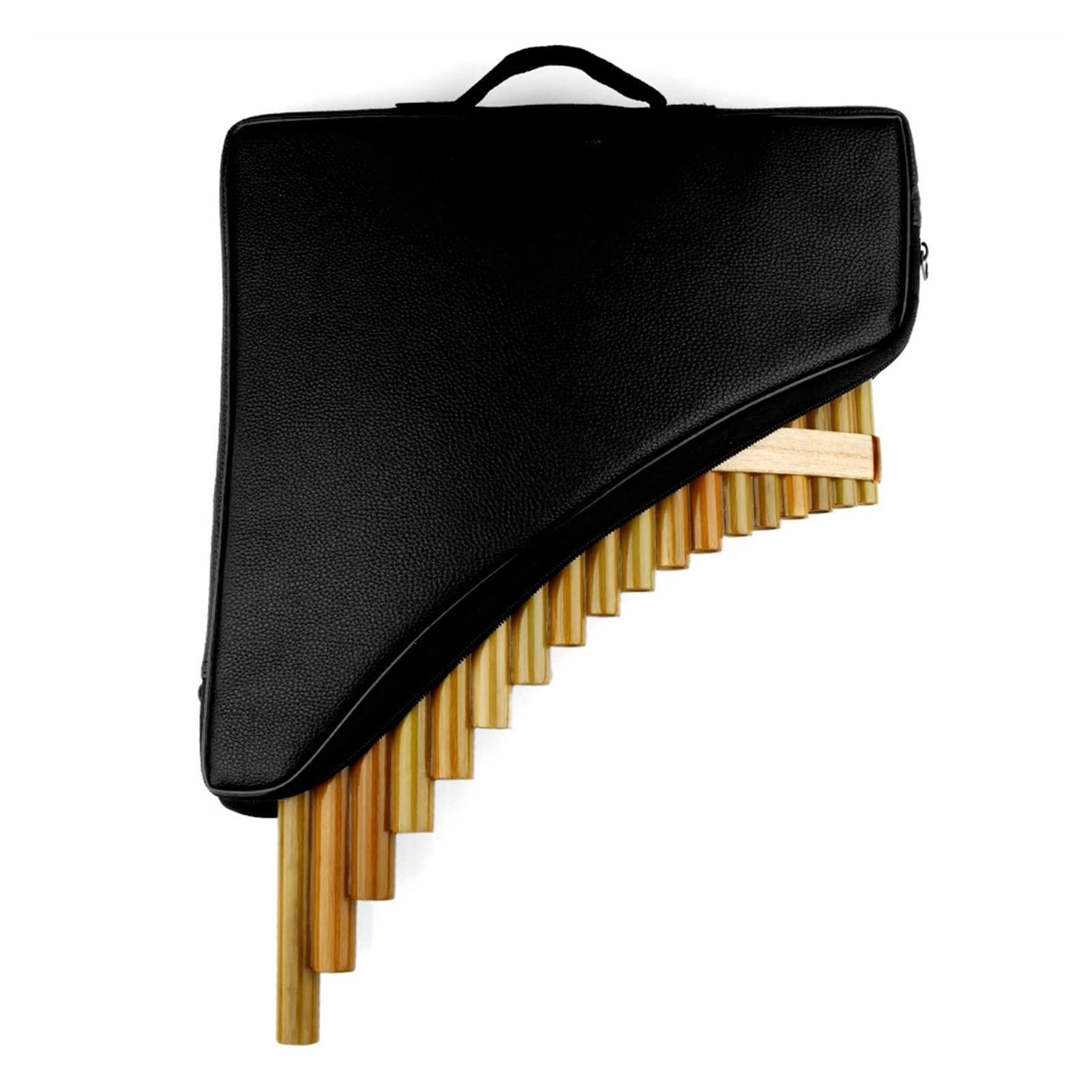 Flauto Pan 15 Tubi Pan Flauto G Chiave Strumento A Fiato A Mano Pan Pipes Strumenti a fiato tradizionali