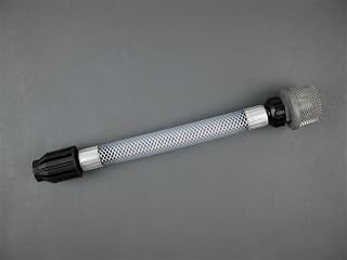 ProSource Wagner 0516196/516196 Flexible Suction Tube, Plastic, 11mm, Suction Tube, Transparent/White/Black, 1 Tube