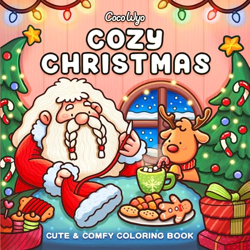 Cozy Christmas: Coloring Book for Adults and Kids