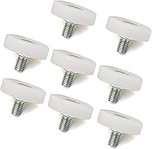 YUANQIAN Small Nylon Roller Bearing for Drawers, Sheet Iron Furniture and Positioning Cabinet0 (19mm*8pcs)