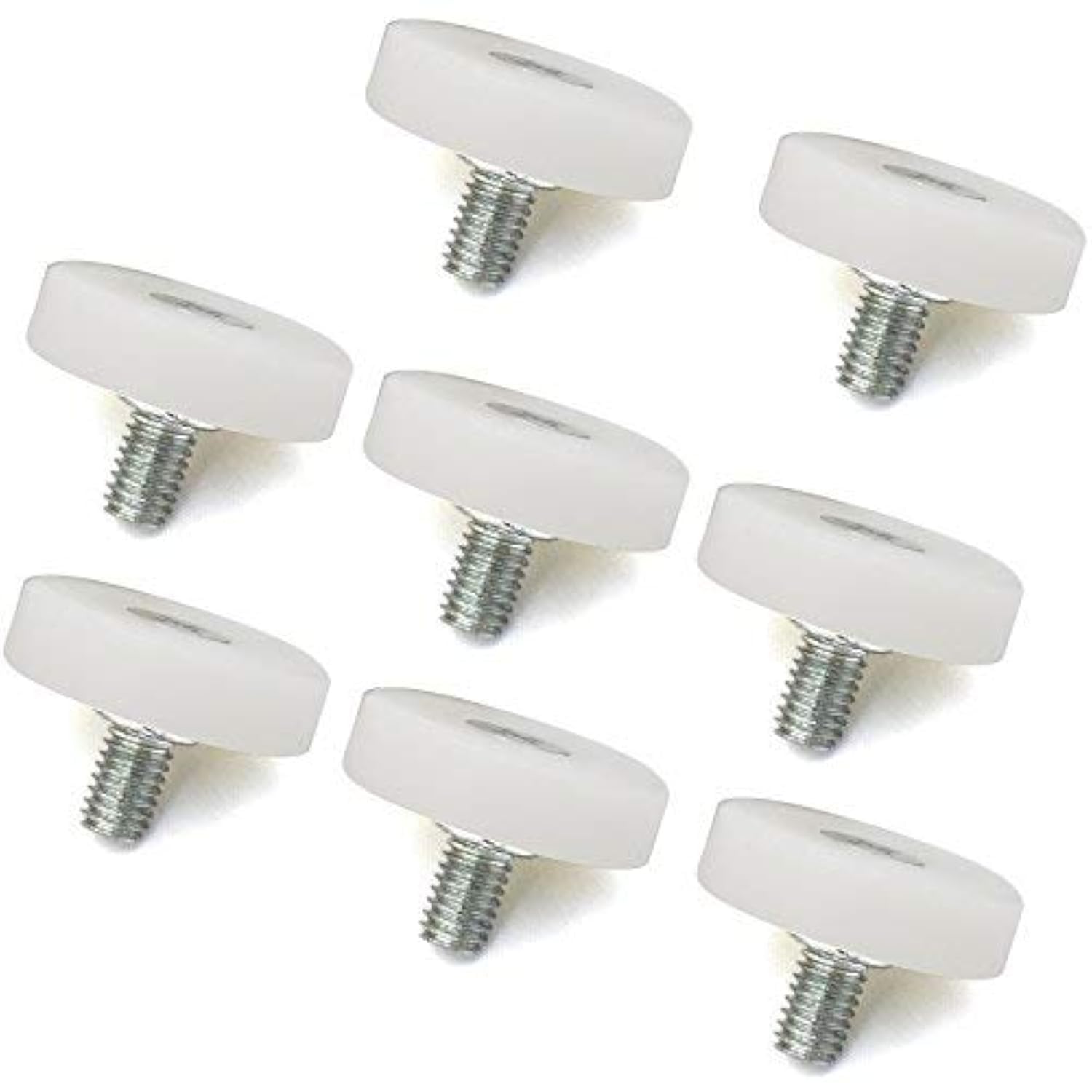 POTUBI Riemenscheibenlagerrolle - Nylon-U-Schienenrad Mit Edelstahl-Lager | 2 Stück