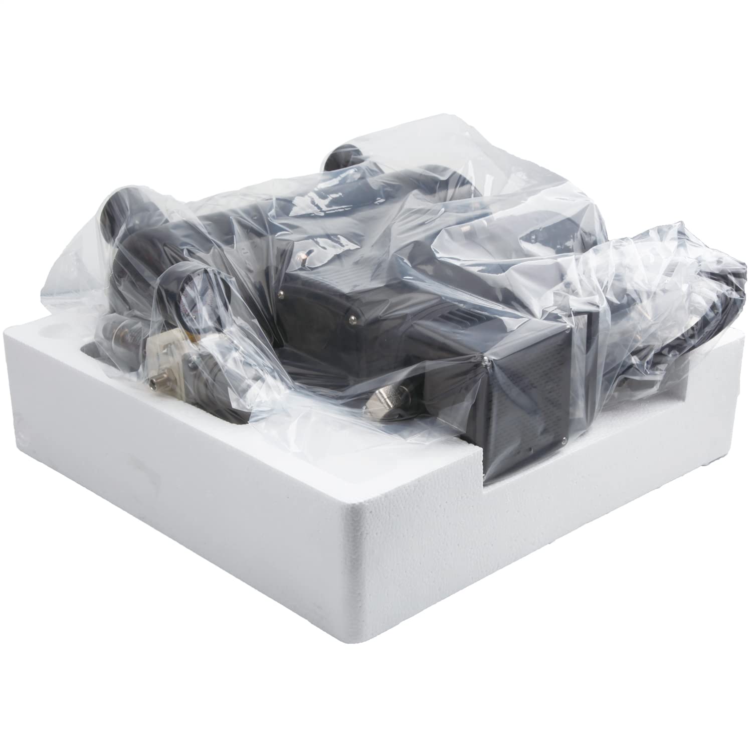Compresor de aerógrafo de lujo Airgoo AG-426 con ventilador de refrigeración Super Power y tanque de aire para pulverización con aerógrafo