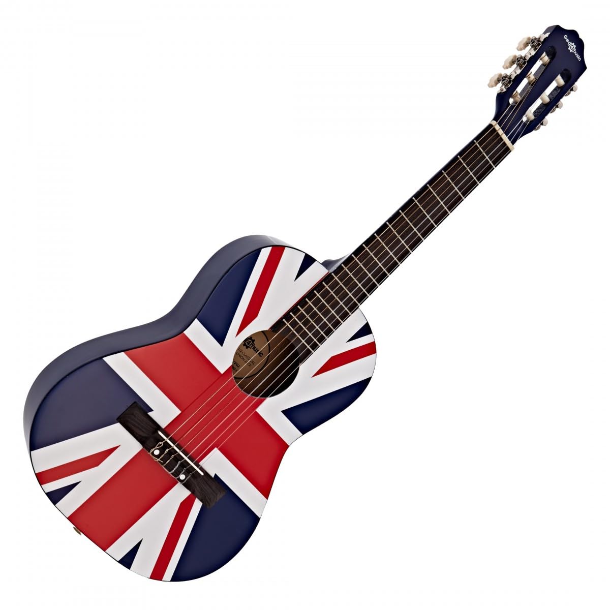 Júnior Clásica 1/2 Guitarra Set, Union Jack, Gear4music