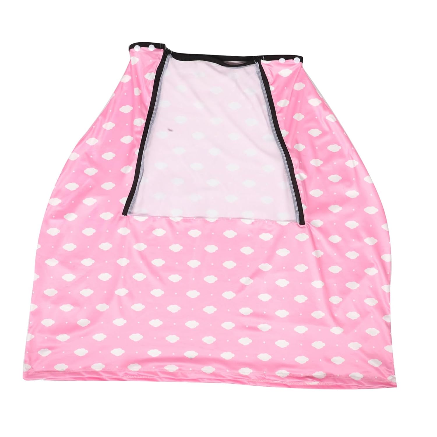 Breathable Boy Girl Car Seat Cover Multifunctional Stroller Canopy Nursing Cover Fits Various Car Seats Easy to Install Remove for