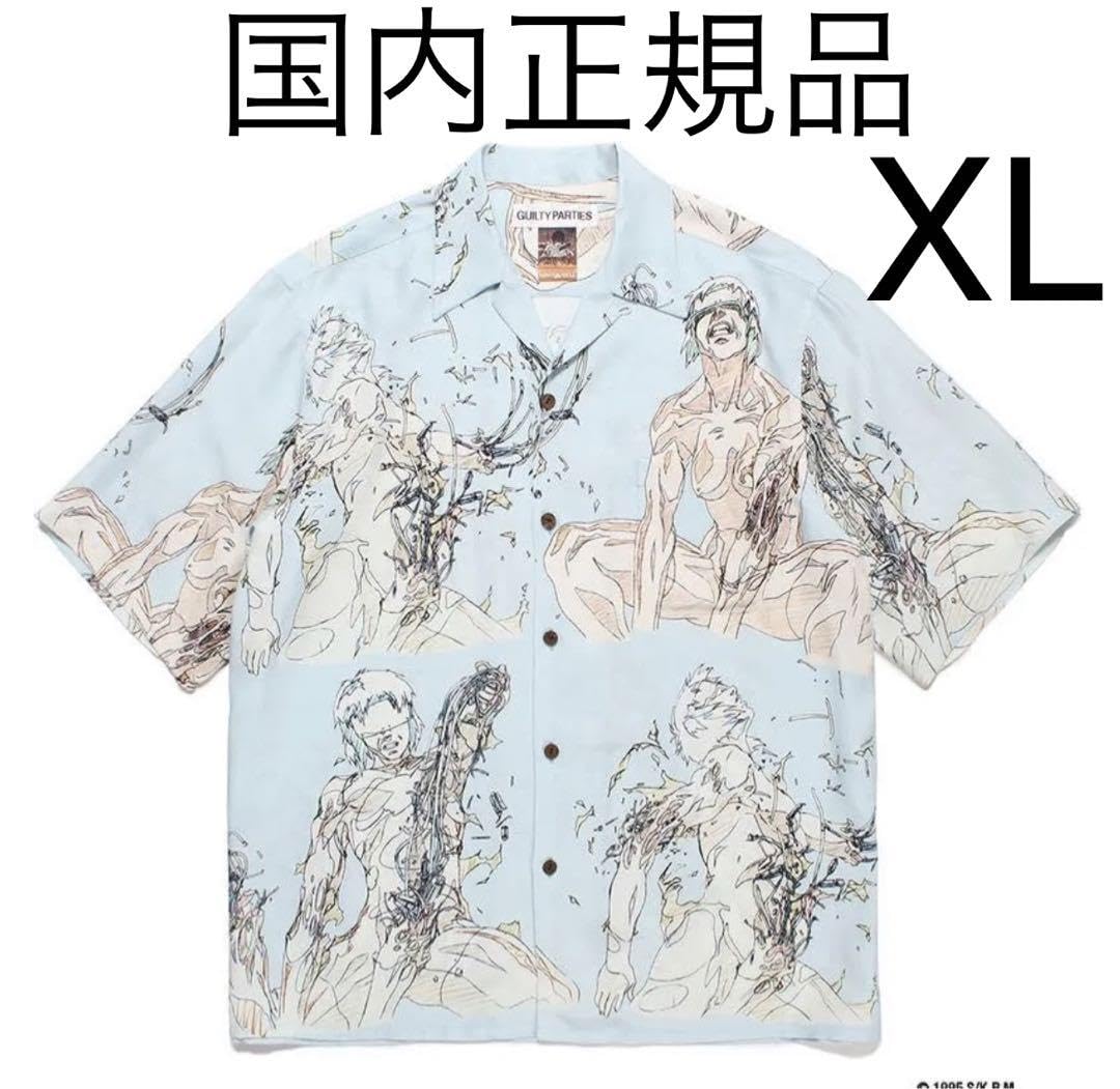 Amazon.co.jp: XLサイズ wackomaria 攻殻機動隊 アロハシャツ ライト 