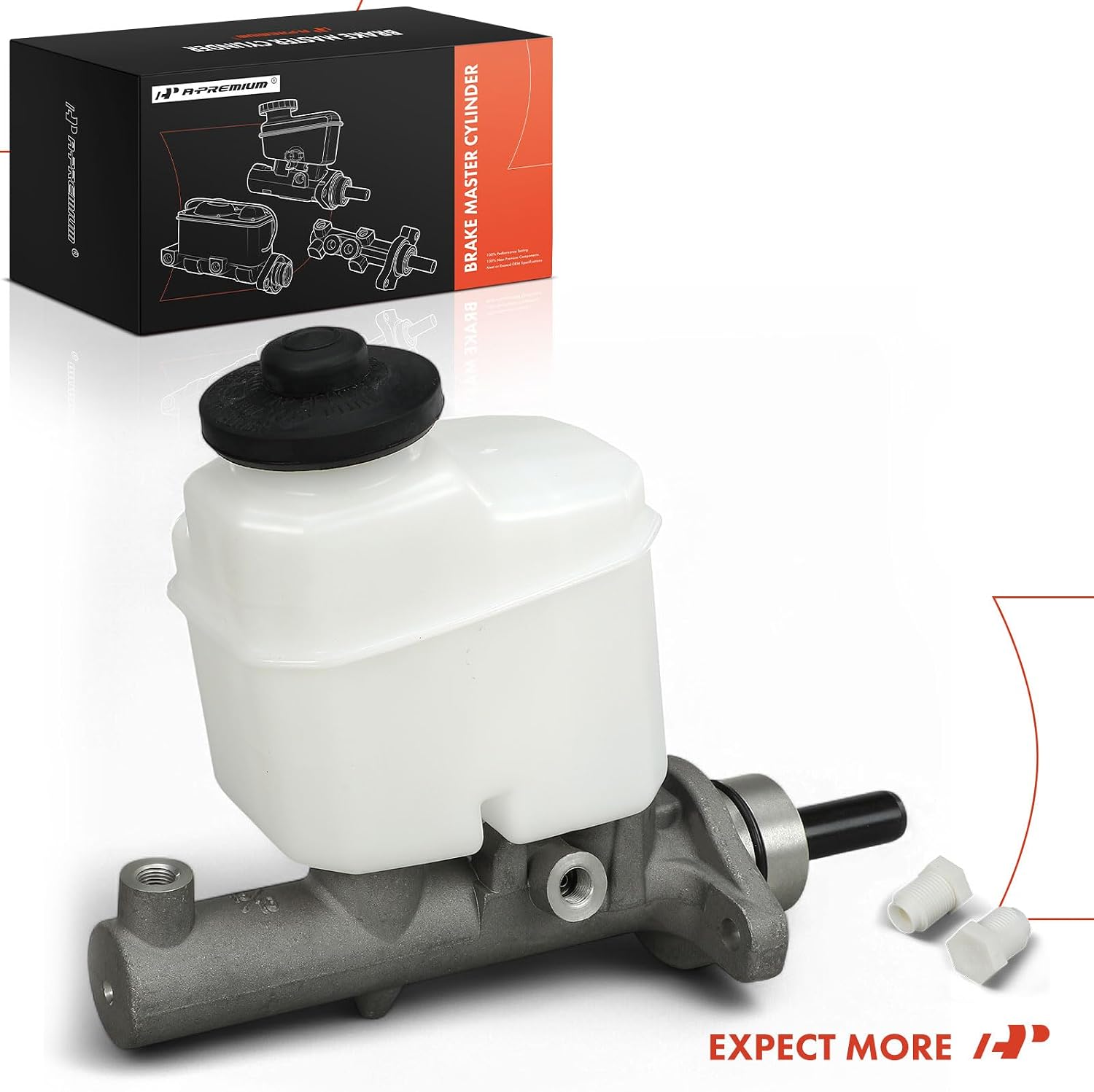 A-Premium Brake Master Cylinder with Reservoir and Sensor Compatible with Toyota Vehicles - Camry 2004-2006, Solara 2004-2008