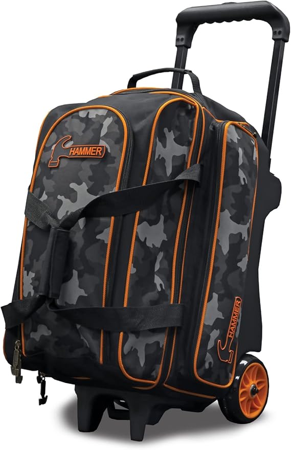 Hammer Premium Deluxe 2 Ball Double Roller Bowling Bag