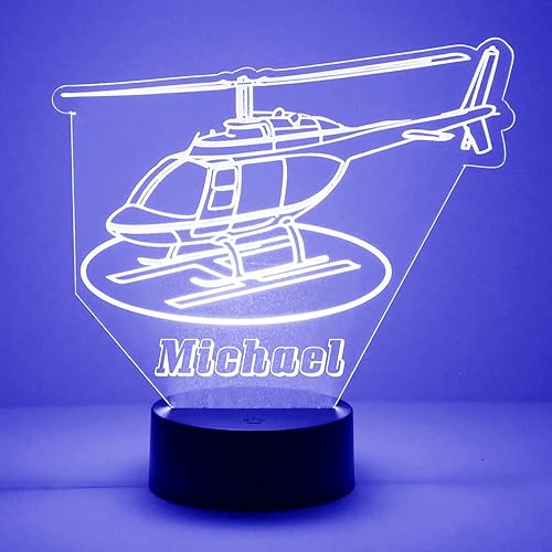 Miniatura 26 de MMS Vehicles - Lámpara LED de luz nocturna, personalizada con tu nombre o texto, control remoto en 16 colores, 4 modos de luz, lámpara LED de regalo
