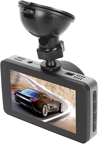 4K Dash Camera for Cars, 3inch WDR Car Driving Recorder Rearview Camera with 170