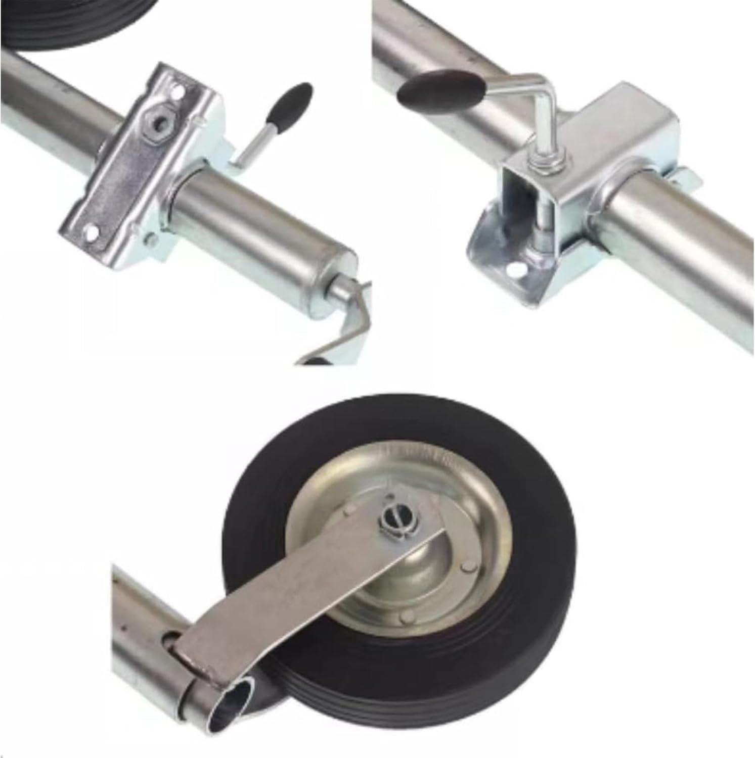 Lift Swivel Trailer Jack - Trailer Jack, Boat Trailer Jack with Wheel, Caravan Accessories, Camper Parts, Rv Stand, Telescopic Supports, for All Trailers