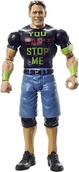 WWE Top Picks John Cena Action Figure, 6-inch Posable Collectible & Gift for Ages 6 Years Old & Up, Wave 1