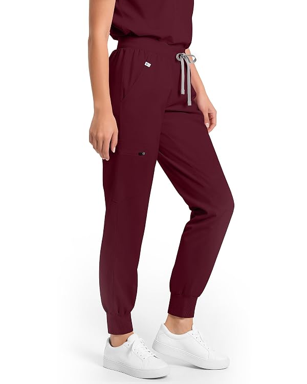 Meidiero Scrubs for Women Set Stretch V-Neck Top & Jogger Pants 8 Pockets by Meidiero - Used condition - Image 4