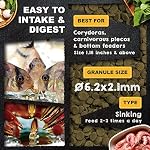 Ultra Fresh Bottom Feeder Fish Food, Sword Prawns, Natural Protein, Balanced Diet, for Catfish, Corydoras, Loaches, Tropical Shrimp Pie 2.05 Ounces - Image 4